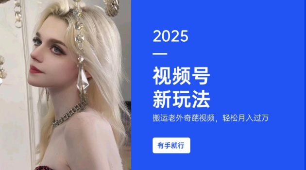 搬运老外奇葩视频,撸视频号分成计划收益,每天只需一小时,新手小白轻松月入过W-赢家共创-资源网-最新项目分享网