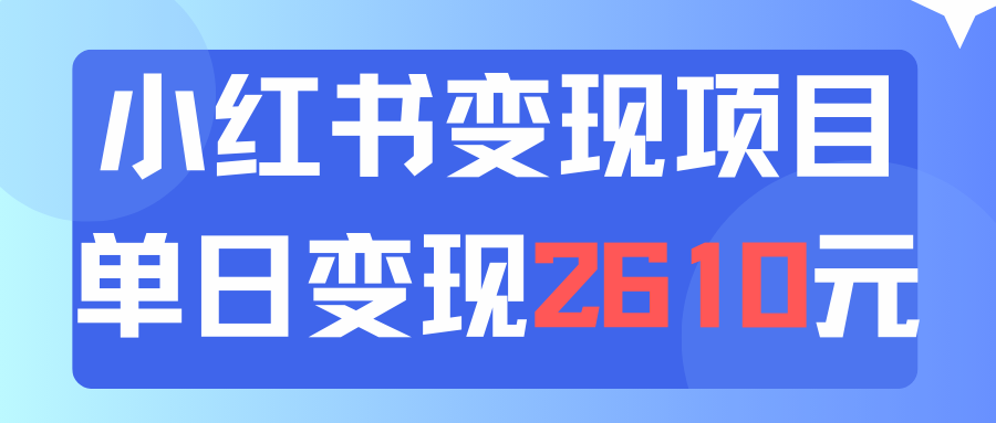 （11885期）利用小红书卖资料单日引流150人当日变现2610元小白可实操（教程+资料）-赢家共创-资源网-最新项目分享网